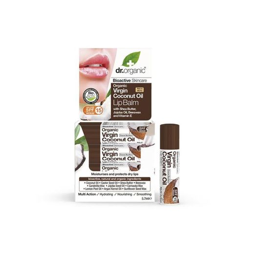Dr Organic Coconut Oil Lip Balm