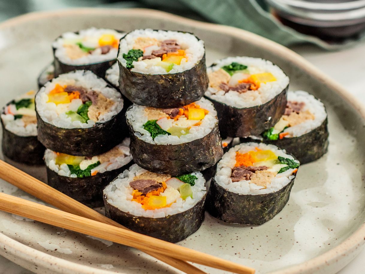 Fashion Gimbap (rollo de sushi coreano)