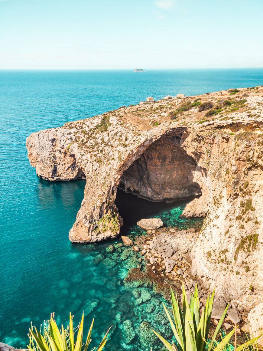 Lugar Cueva Azul