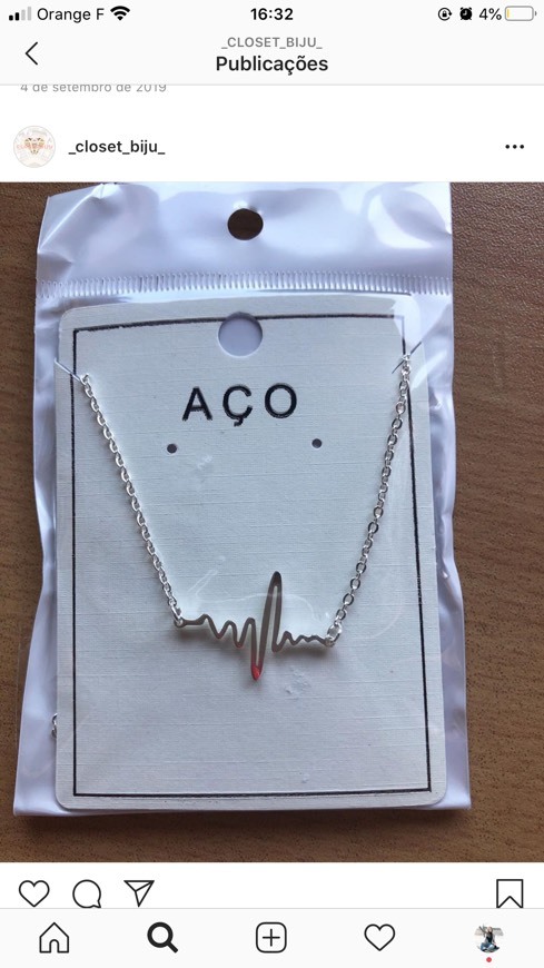 Social Colar CLOSET BIJU