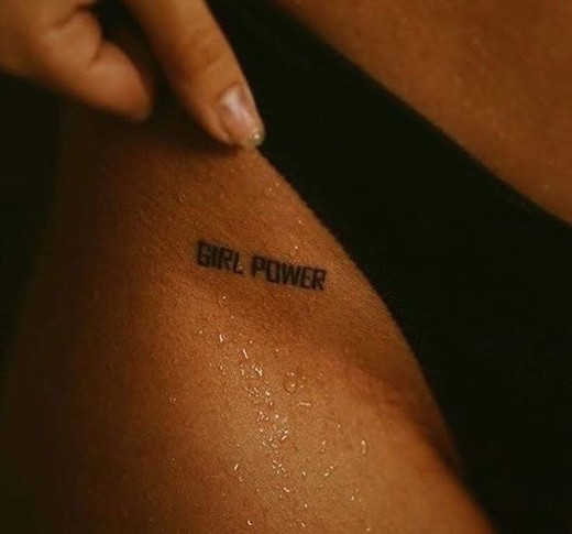 Tattoo girl power