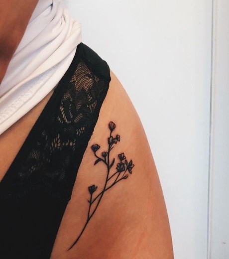 Tattoo flower