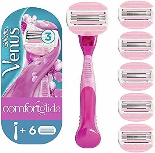 Venus ComfortGlide Spa Breeze, Cuchillas Afeitar Mujer, Maquinilla