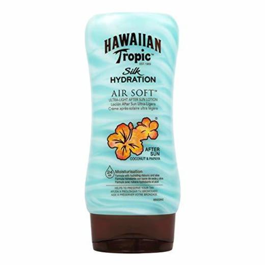 Hawaiian Tropic AfterSun Air Soft - Loción Hidratante Ultra Ligera para Después