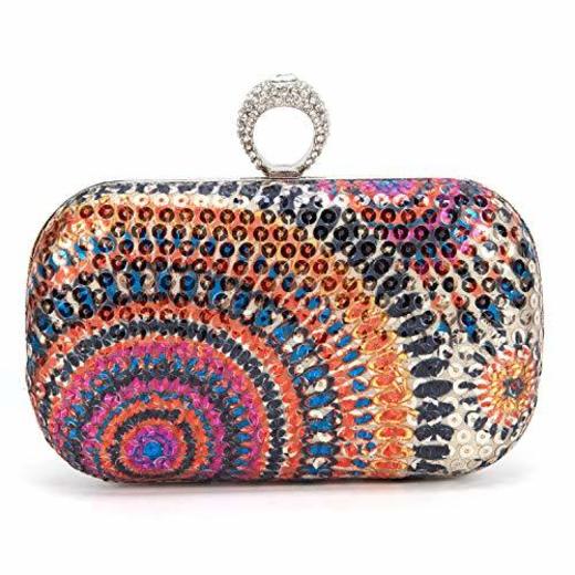 BAIGIO Bolso Fiesta Mujer Lentejuelas