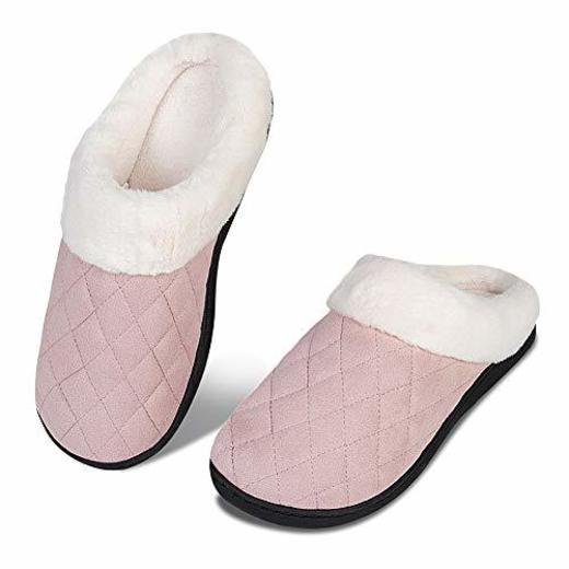 Pantuflas de Invierno para Hombre y Mujer Memory Foam W?rme Bequem Pl