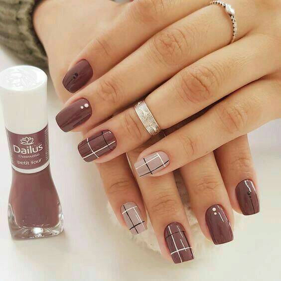 Social Purple Nails