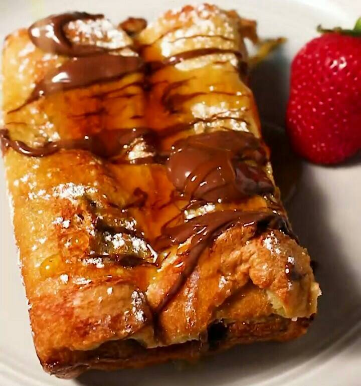 Fashion Nutella French Toast