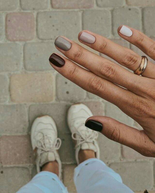 Fashion Unhas com várias cores