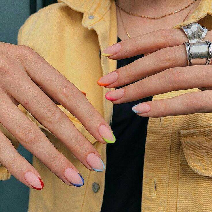 Fashion Unhas coloridas