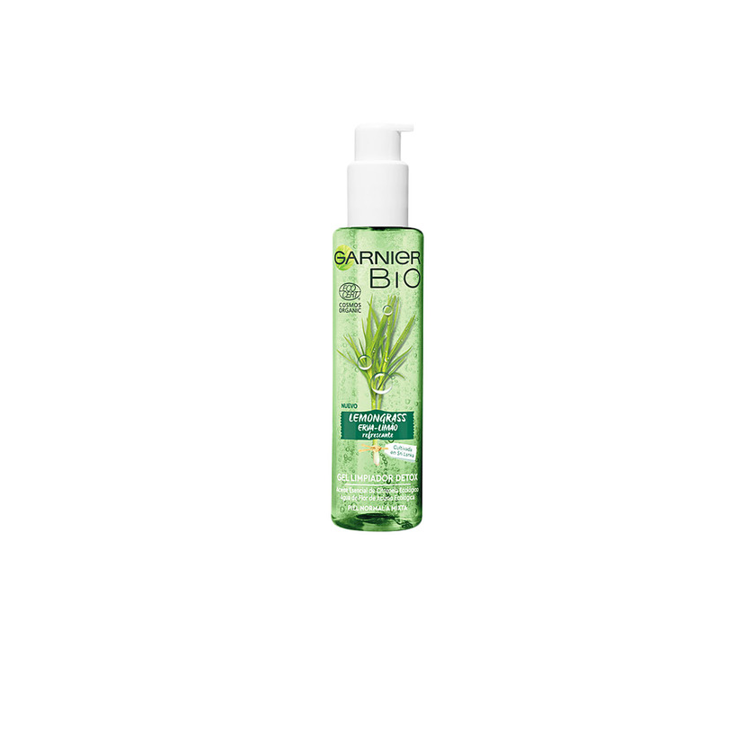 Beauty Garnier BIO Gel Limpiador Detox Lemongrass con Agua de Flor de Aciano