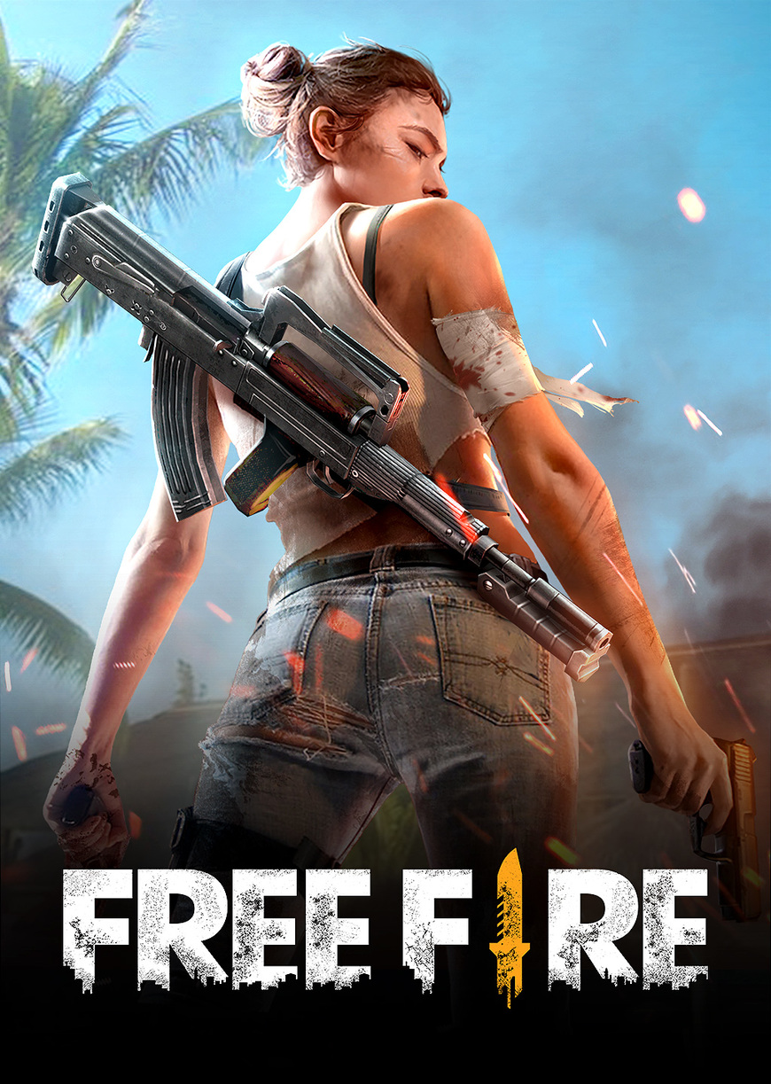 App Free fire / Jogo de Tiro / Melhor Jogo de celular 