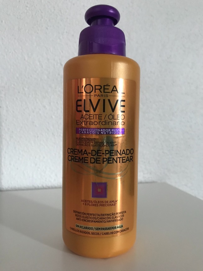 Producto Creme de Pentear para Caracóis