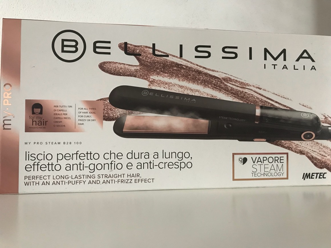 Product Alisador de Cabelo a vapor BELLISSIMA My Pro