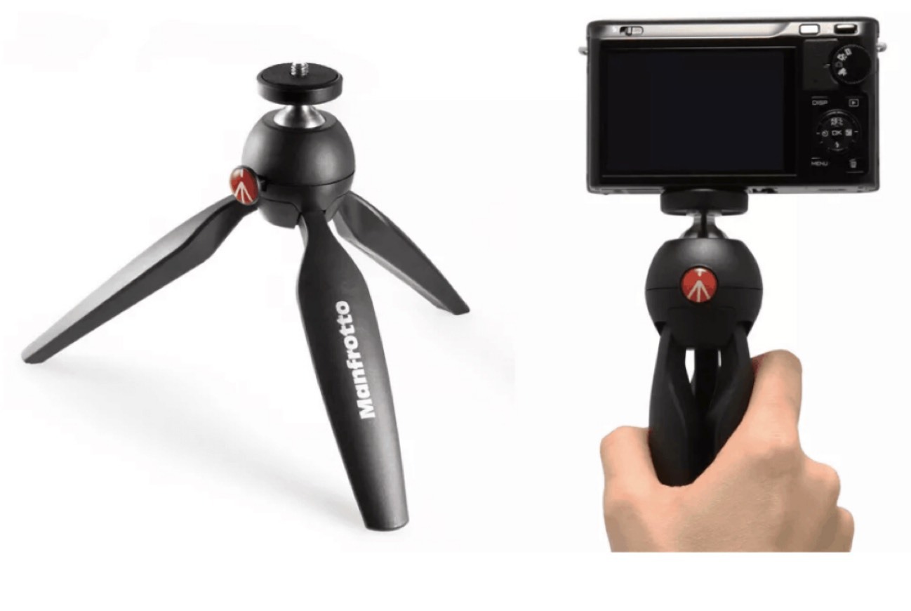 Tripé pequeno para vlogs 