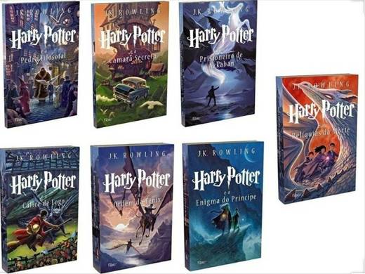 Livro da saga Harry Potter