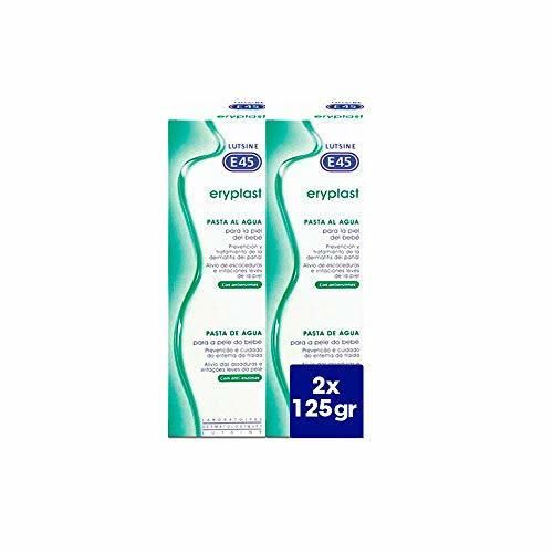 Eryplast Lutsine E45 Pasta al Agua Crema Pañal Bebé 2 x 125