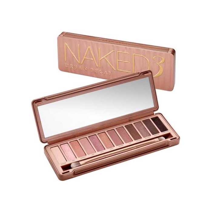 Beauty Urban Boundaries Naked 3 - Paleta de maquillaje con tonos naturales y rosados