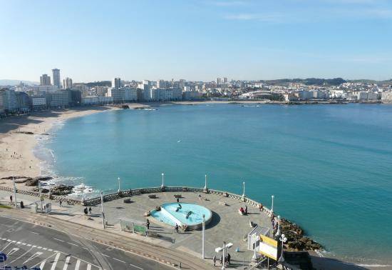 Lugar Playa de Riazor (La Coruña)