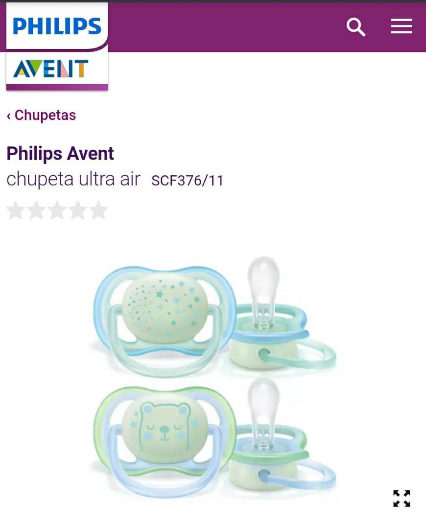 Moda Chupeta Philips Avent