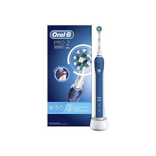 Oral-B PRO 2 2000N CrossAction - Cepillo Eléctrico Recargable con Tecnología de