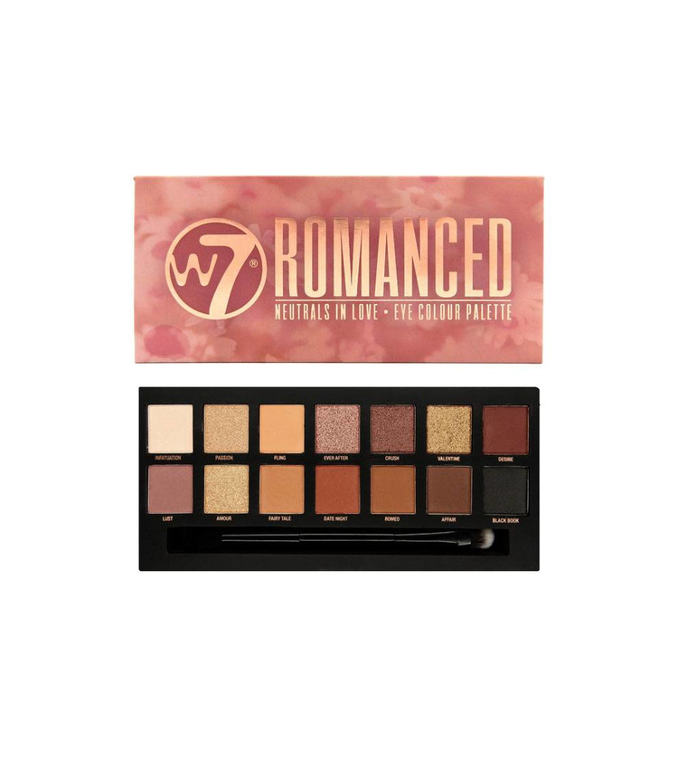 Product W7 Paleta de Sombras para olhos Romance