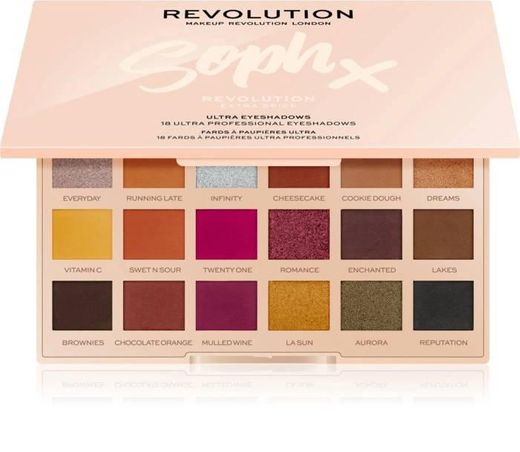 Makeup Revolution Paleta de Sombras Soph X Extra Spice 