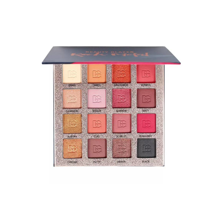 Social Paleta de Sombras Beauty Glazed Rock Metal