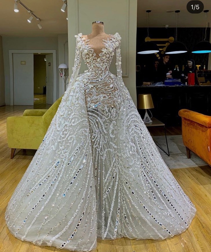 Vestido marfim 