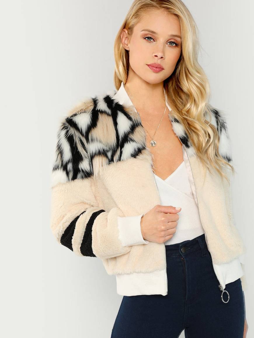 Social Casaco de pêlo 