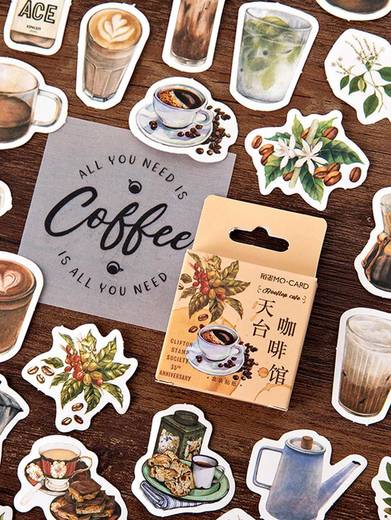 Coffee stickers 