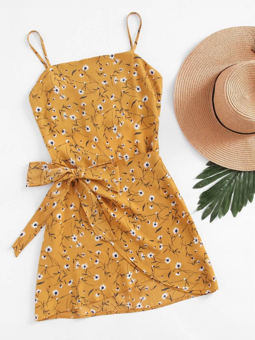 Productos Daisy print dress 