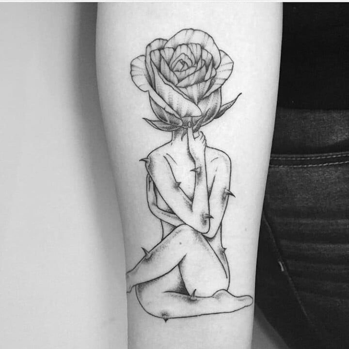 Fashion TATUAGEM MULHER 🌹 