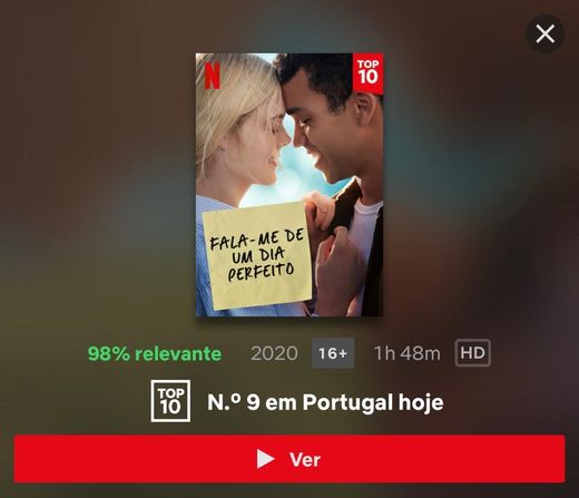 Fala-me de um dia perfeito - Filme Netflix 