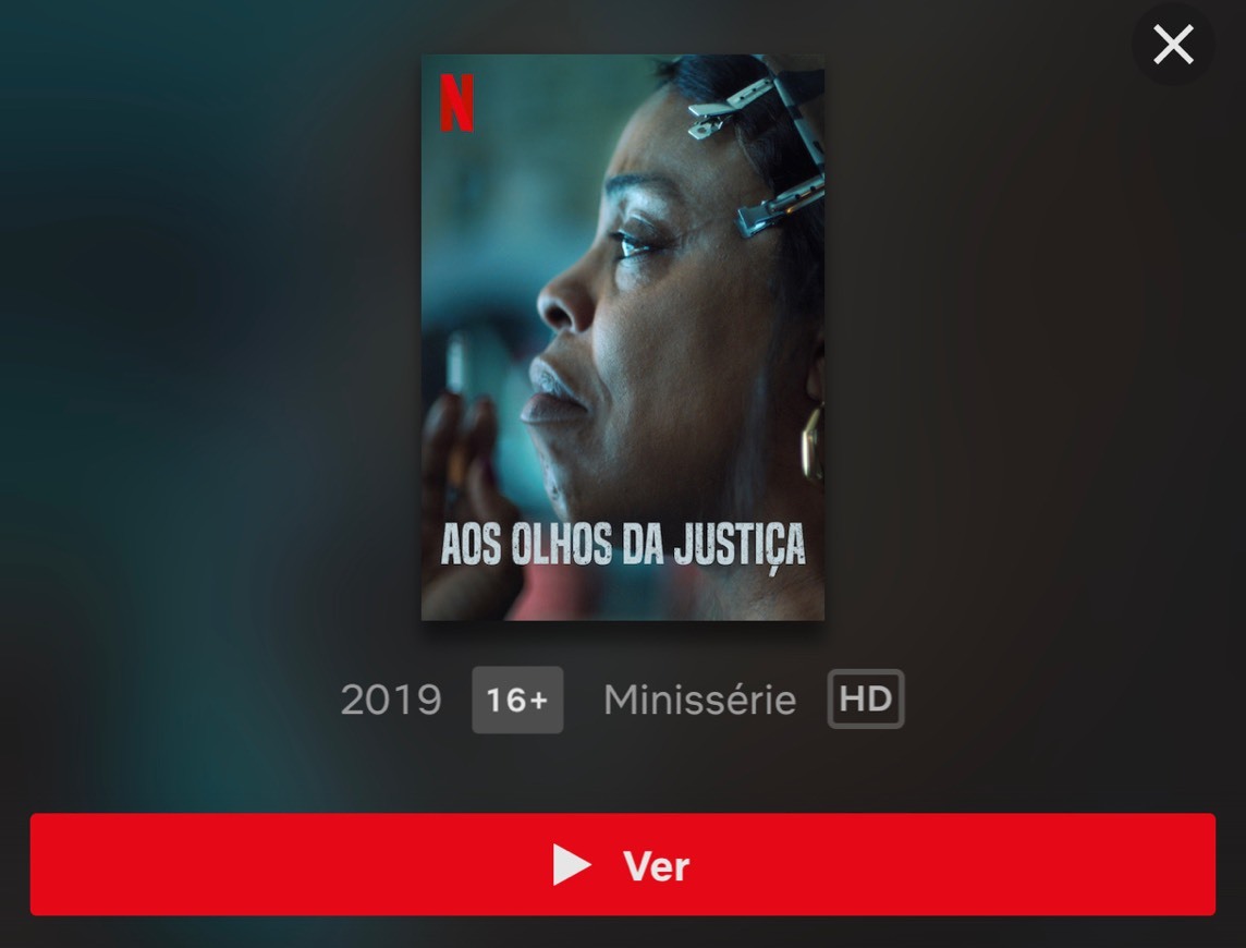 Aos olhos da justiça - Série Netflix 