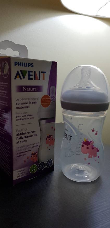 Product Philips Avent Biberón Natural SCF036/27 - Pack de dos biberones