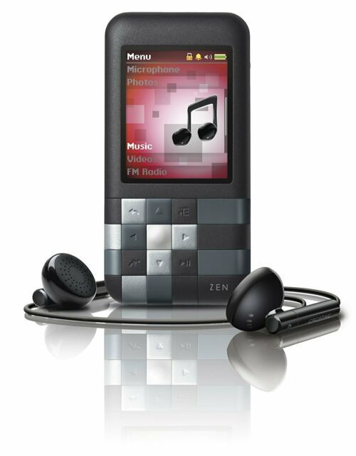 Productos Creative Zen Mozaic MP3