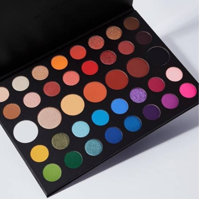 Social UCANBE Paleta de sombra de ojos Maquillaje Contorno metálico Sombra de ojos