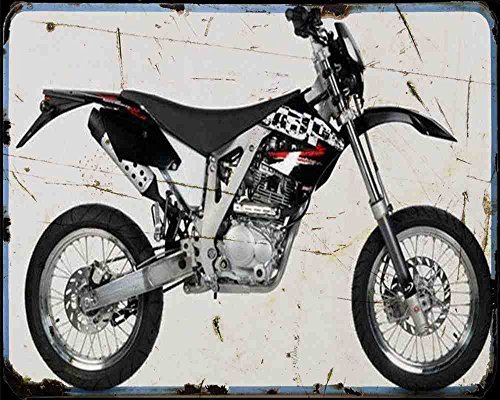 Social Red Rat Ajp Pr4 Supermoto 200 14 01 A4 Impresión Foto Moto