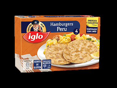 Social Hamburguers de peru sem glúten 