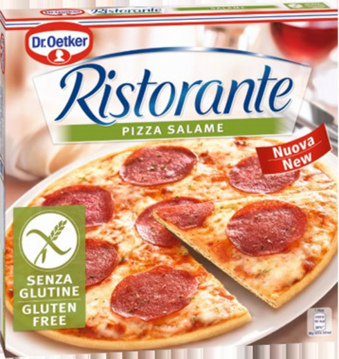 Pizza Ristorante Salame sem glúten 