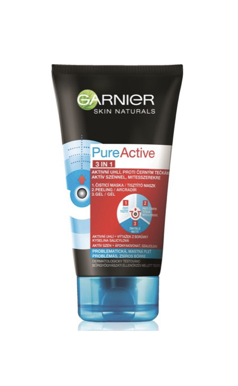 Producto Máscara 3 em 1 carvão pure active intensive 