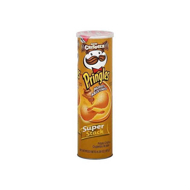 Producto Pringles Superstack Potato Crisps Honey Mustard de los Estados Unidos