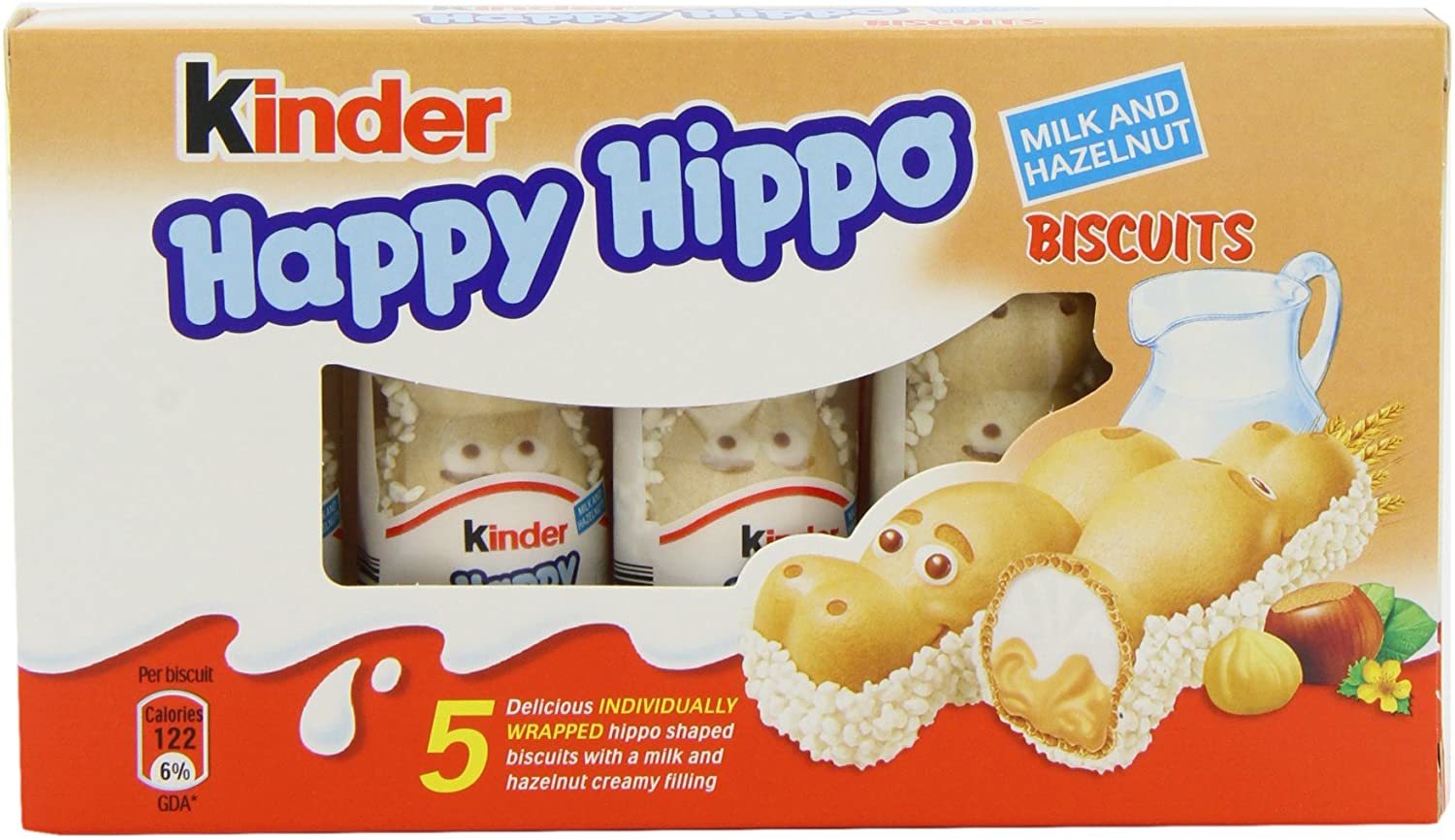 Social Kinder happy hippo 28 u