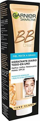 Garnier Skin Active BB Cream Matificante Crema Correctora y Anti Imperfecciones para