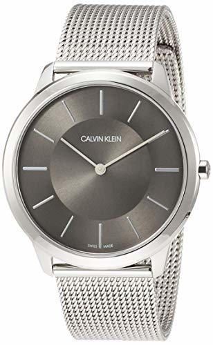 Calvin Klein Reloj Analógico de Cuarzo para Hombre con Correa de Acero