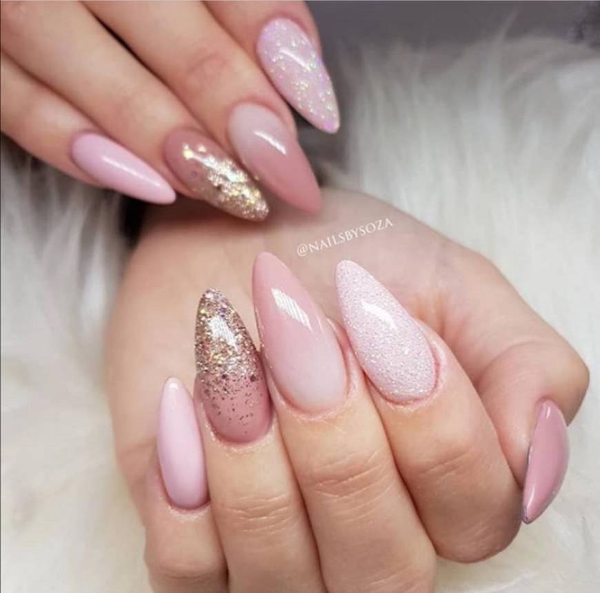 Social Pink nails 🌸