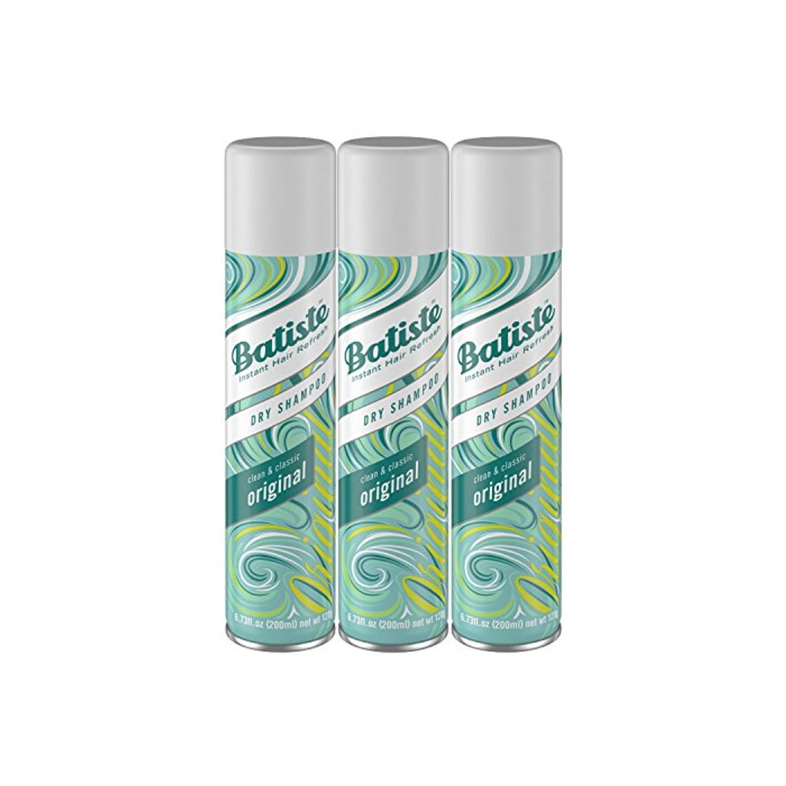 Social Batiste Dry Shampoo, Original, 3 Count