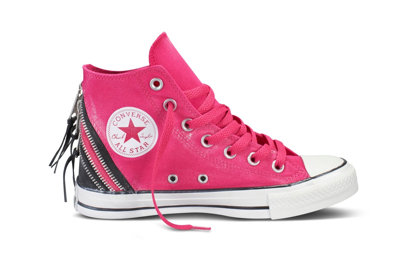 Fashion All star rosa com fechos