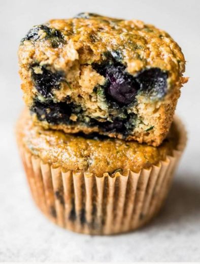  Healthy blueberry muffins